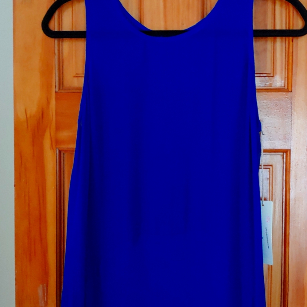 Ladies Colbalt Blue Dress